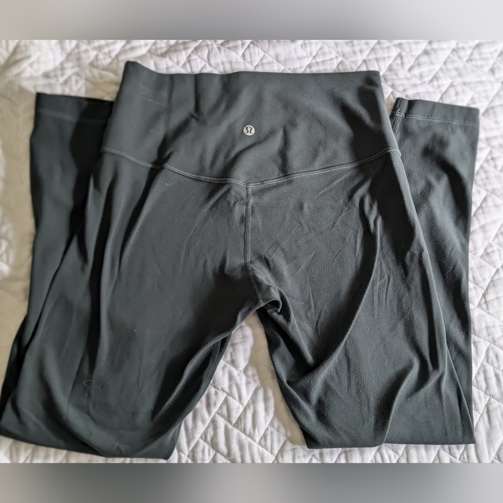 Lululemon align legging 21" dark grey size 8